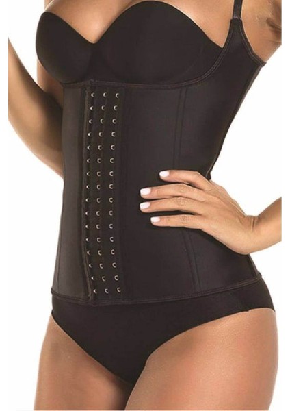 Siyah Trigoso Model 4 Kademeli Askılı Latex Sıkılaştırıcı ve Toparlayıcı Bel Eğitmeni Siyah Renk Sı fiyatları