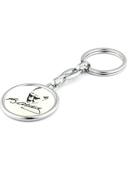 Mustafa Kemal Atatür Logolu Anahtarlık ''newlifepromosyon'' MDL213