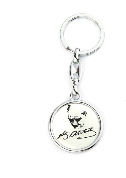 Mustafa Kemal Atatür Logolu Anahtarlık ''newlifepromosyon'' MDL213 fiyatları