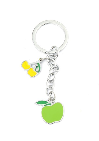 Elma Kiraz Tasarımlı Anahtarlık ''newlifepromosyon'' MDL557 fiyatları