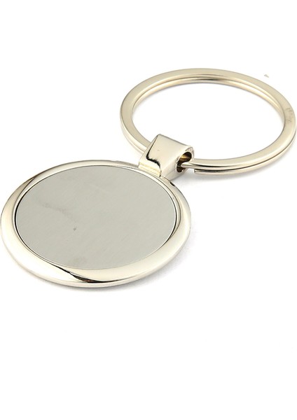 Metalik Logosuz Daire Şeklinde Anahtarlık ''newlifepromosyon'' MDL387 fiyatları