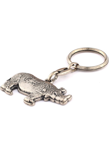 Eskitme Gergedan Tasarımlı Anahtarlık ''newlifepromosyon'' MDL488 fiyatları