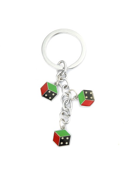 3D Renkli Zar Tasarımlı Anahtarlık ''newlifepromosyon'' MDL556 fiyatları