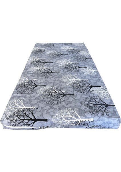 Çocuk Yatağı 60X120X6 cm Vip Oyun Parkı Sünger Yatak Bebek Yatağı-Gri Ağaç fiyatları