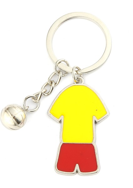 Sarı Kırmızı Forma Tasarımlı Anahtarlık ''newlifepromosyon'' MDL256 fiyatları