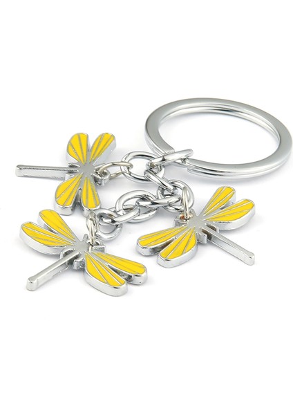 Sarı Yufuscuklar Tasarımlı Anahtarlık ''newlifepromosyon'' MDL526