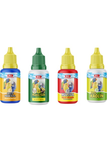 Kuş Mineral,deri Bakım,multivitamin ve Immune Set fiyatları