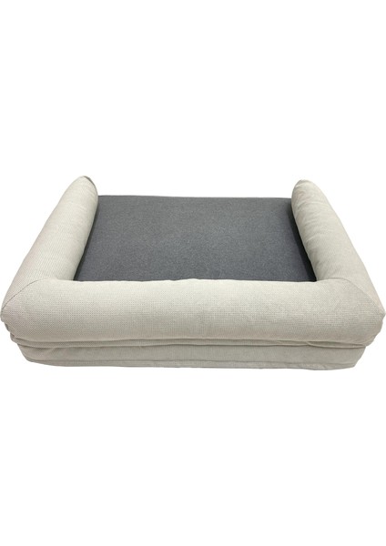 Bolster Üst Kalite Köpek Yatağı 6,5-10CM Süngerli Sıvı Geçirmez Alezli. %100 Elyaflı. 2 Fermuarlı indirimleri