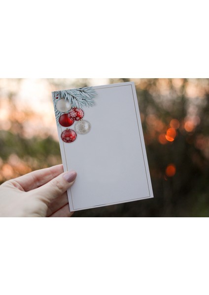 Yazılabilir Büyük Boy Not Kartları -Teşekkür Kartı (6X10 cm 50 Adet)