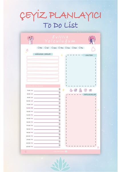 Haftalık Yapılacaklar, To Do List, Günlük Yapılacaklar, Defter, Planlayıcı, Bloknot, Hatırlatıcı, A5