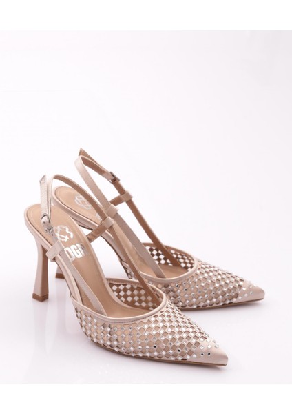 6704 Kadin Arkadan Bağli Topuklu Abiye Ayakkabi fiyatları
