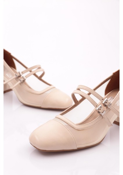 6805 Kadin Üstü Çift Şerit Bağlamali Topuklu Ayakkabi fırsatları