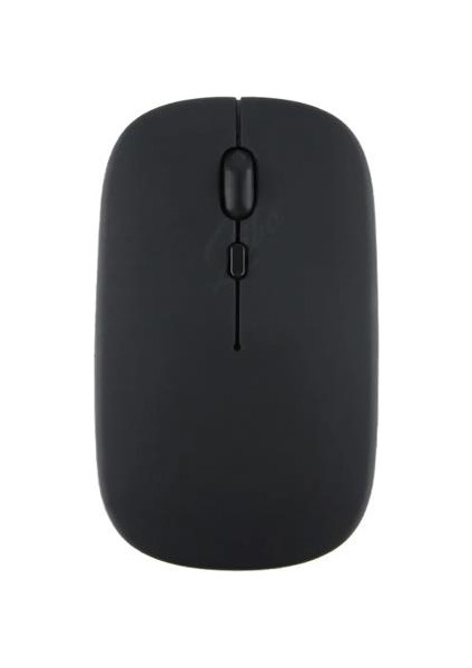 Hometech Alfa 10YF 10" Uyumlu Kablosuz Bluetooth Şarj Edilebilir Mini Q Klavye Mouse Seti - Siyah