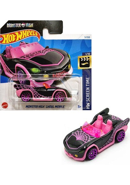 Monster High Ghoul Mobile - Siyah (1/64) 2024 Serisi