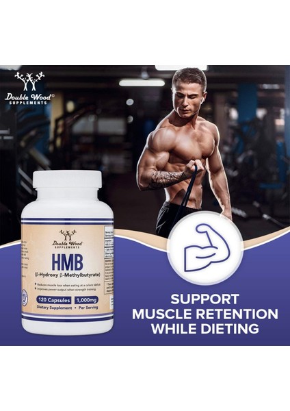 HMB Supplement Third Party Tested Made In Usa 120 Capsules 1000 mg modelleri