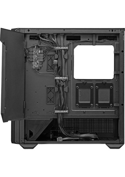 MX600 Psu Yok 4xargb Fan E-Atx Full Tower Gamıng Kasa Siyah