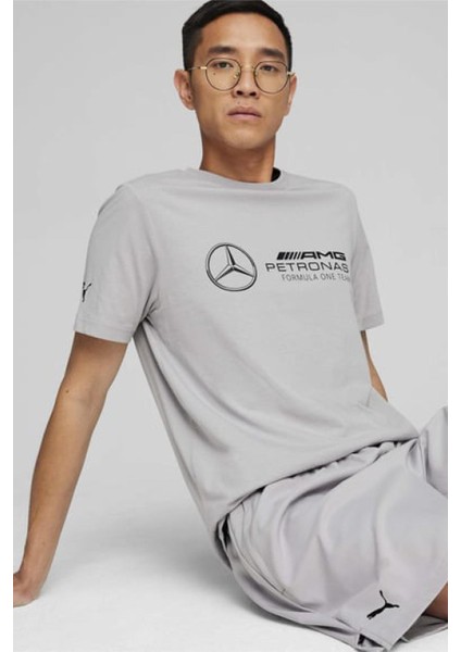 62376202 Mapf1 Ess Logo Tee Erkek T-Shirt