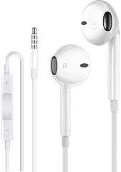 G6 Kablolu Kulakiçi Kulaklık Beyaz-Silver