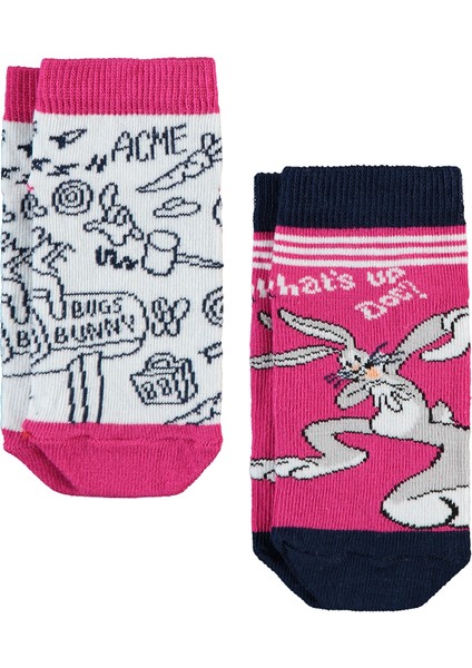 Kız Çocuk Patik Çorap 2-12 Yaş Pembe fiyatları