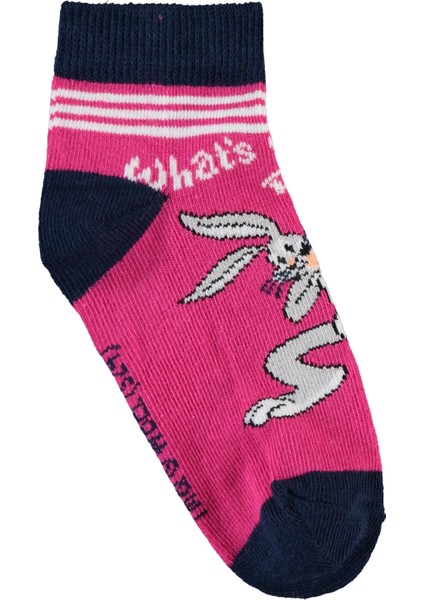 Kız Çocuk Patik Çorap 2-12 Yaş Pembe indirimleri