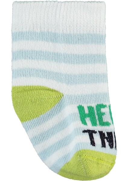 Erkek Bebek Çorap Set 6-18 Ay Yeşil-Siyah modelleri