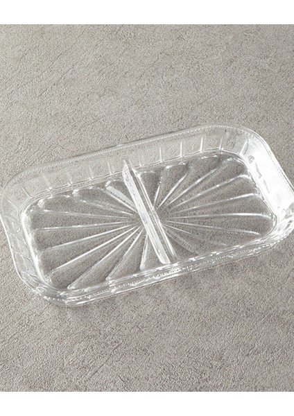 Cosmos Cam 2 Bölmeli Sunumluk Şeffaf