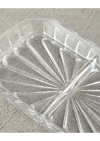 Cosmos Cam 2 Bölmeli Sunumluk Şeffaf fiyatları