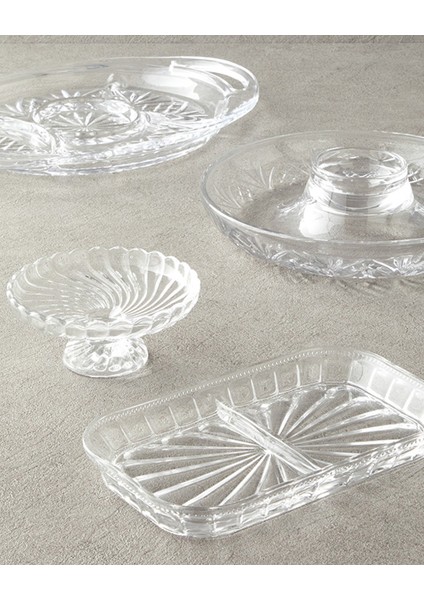 Cosmos Cam 2 Bölmeli Sunumluk Şeffaf modelleri