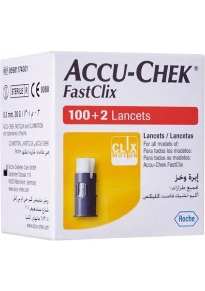 Accu-Chek Fastclix 102 Lanset