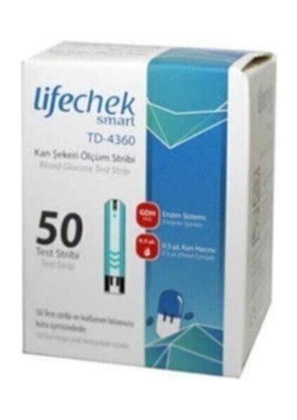 Lifechek Smart TD-4360 Kan Ölcüm Stribi 50 Adet