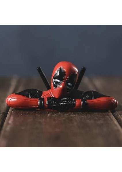 7cm X-Man Deadpool Super Hero Cute Version Figure Model Toys Car Pendant (Yurt Dışından)