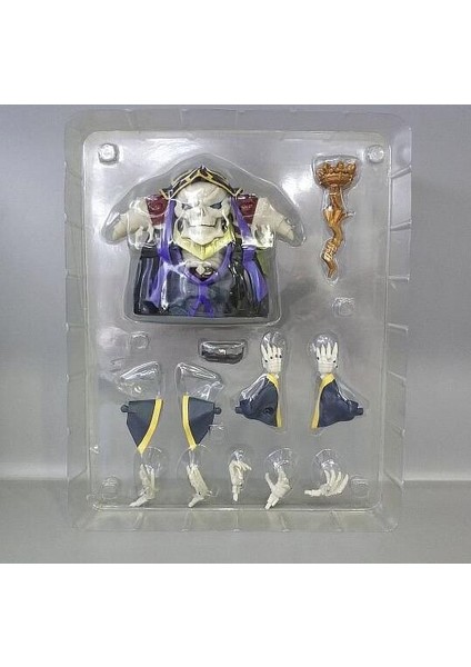 Anime Overlord Ainz Ooal Gown Albedo Demon Cute Kawaii Super Hero 10CM Action Figure Toys (Yurt Dışından) modelleri