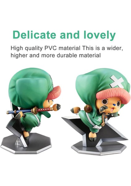 Figurines One Piece, 10CM Tony Tony Chopper Figure Style Action Figure Pvc Model Anime Character Model Statue Animation Collectibles Toys (Yurt Dışından)