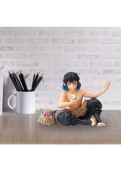 Ghost Slayer, Anime Cartoon Characters, Anime Character Doll Models, Character Statue Collectibles, Gifts For Fans (Kamado Tanjirou) (Yurt Dışından)
