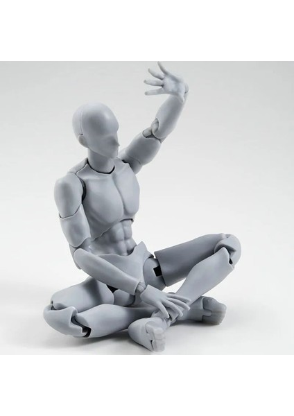 14CM Sketch Draw Male Female Movable Body Kun Body Chan Joint Pain Anime Figure Shf Action Figure Toy Model Draw Mannequin (Yurt Dışından)