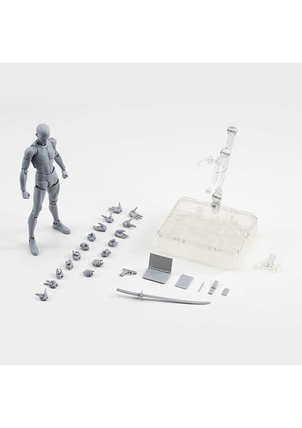 14CM Sketch Draw Male Female Movable Body Kun Body Chan Joint Pain Anime Figure Shf Action Figure Toy Model Draw Mannequin (Yurt Dışından)