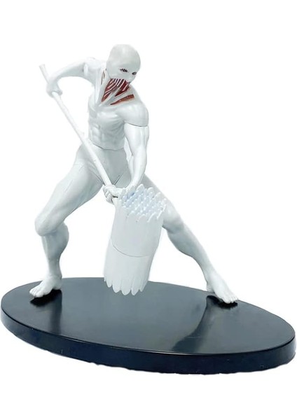 Attack On Titan Collectible Pvc Statue Anime Model (Armored Titanium) (Yurt Dışından)