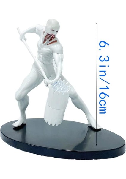 Attack On Titan Collectible Pvc Statue Anime Model (Armored Titanium) (Yurt Dışından)