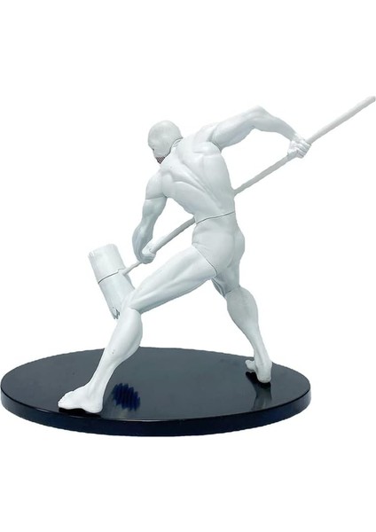 Attack On Titan Collectible Pvc Statue Anime Model (Armored Titanium) (Yurt Dışından)