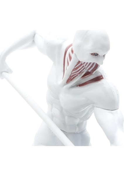 Attack On Titan Collectible Pvc Statue Anime Model (Armored Titanium) (Yurt Dışından)
