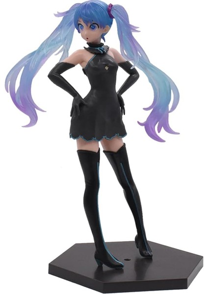 Hatsune Miku Anime Model Hatsune Miku Action Figure Hatsune Miku Collectible Doll Toy Decoration Hatsune Miku Collectibles Collection Desktop Ornaments Hatsune Miku Birth (Yurt Dışından)