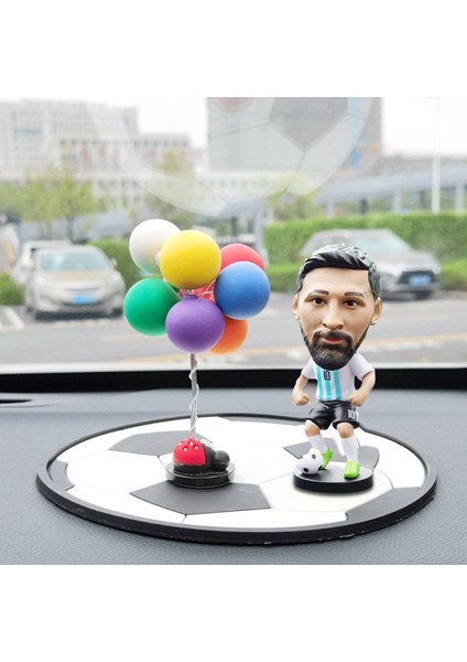 Inch Soccer Star Ornament 2022, Argentina Messi Ronaldo Neymar Mbappe Action Figures, Mini Model Toy, Soccerstarz Doll Statue For Soccer Lovers (Yurt Dışından)