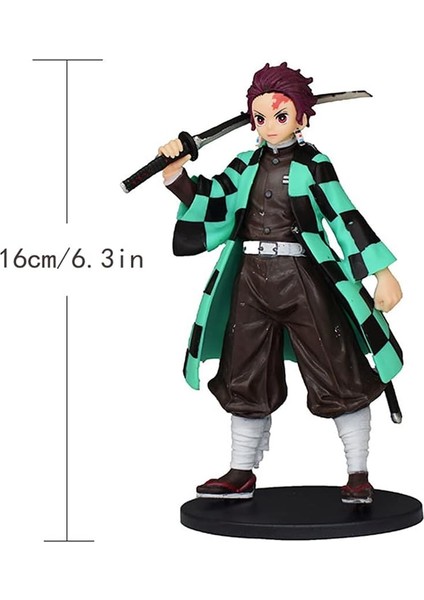 Anime Character Models Around Standing Statue Figures Desktop Decoration Cute Anime Character Models (Yurt Dışından)