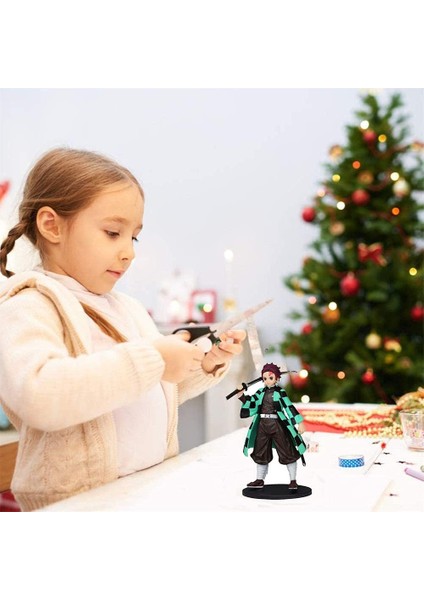 Anime Character Models Around Standing Statue Figures Desktop Decoration Cute Anime Character Models (Yurt Dışından)