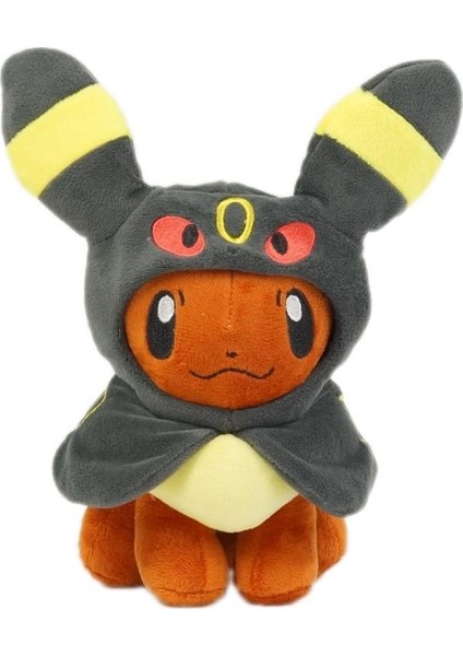 8" Pokemon Eevee Poncho Umbreon Espeon Jolteon Vaporeon Sylveon Flareon Plush Figure Toys (Yurt Dışından)