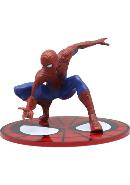 Spidermans Movie Model Plate Car Decoration Doll Birthday Toy Gift Pvc Model Decoration Action Figure Toys Gift (Yurt Dışından)