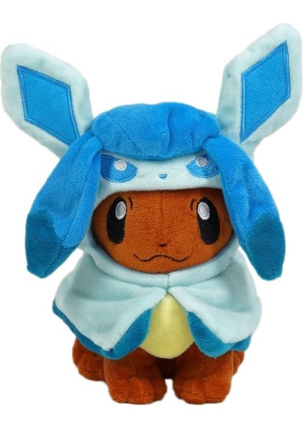 8" Pokemon Eevee Poncho Umbreon Espeon Jolteon Vaporeon Sylveon Flareon Plush Figure Toys (Yurt Dışından)