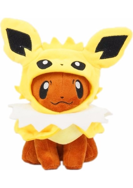 8" Pokemon Eevee Poncho Umbreon Espeon Jolteon Vaporeon Sylveon Flareon Plush Figure Toys (Yurt Dışından)