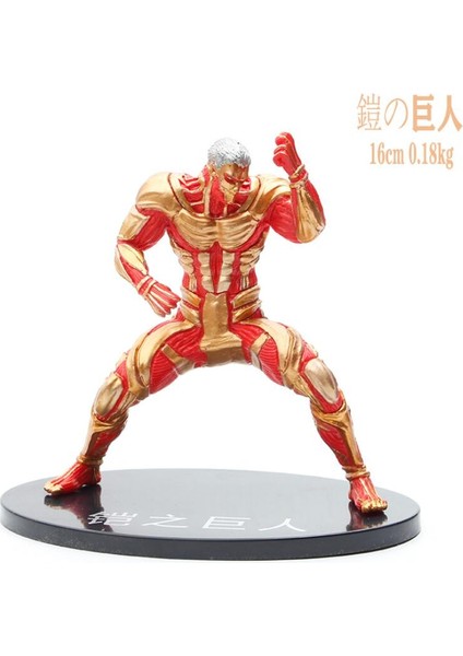 Attack On Titan Pvc Eren Yeager Armored War Hammer Titan Giant Action Figure Model Collection Toys (Yurt Dışından)