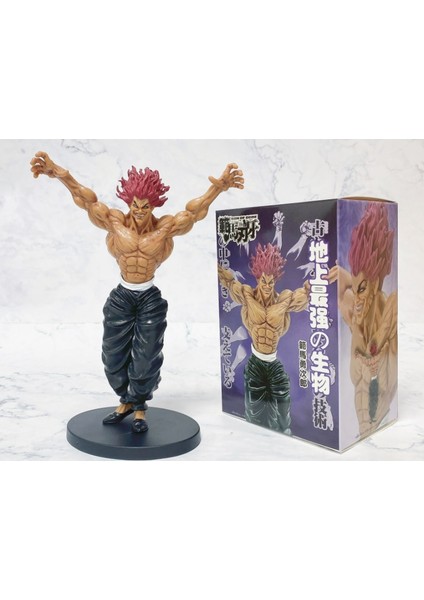 Baki The Grappler Hanma Baki Hanma Yujirō Hanayama Kaoru Jack Hanma Action Figure Model Collection Toys 22CM (Yurt Dışından)